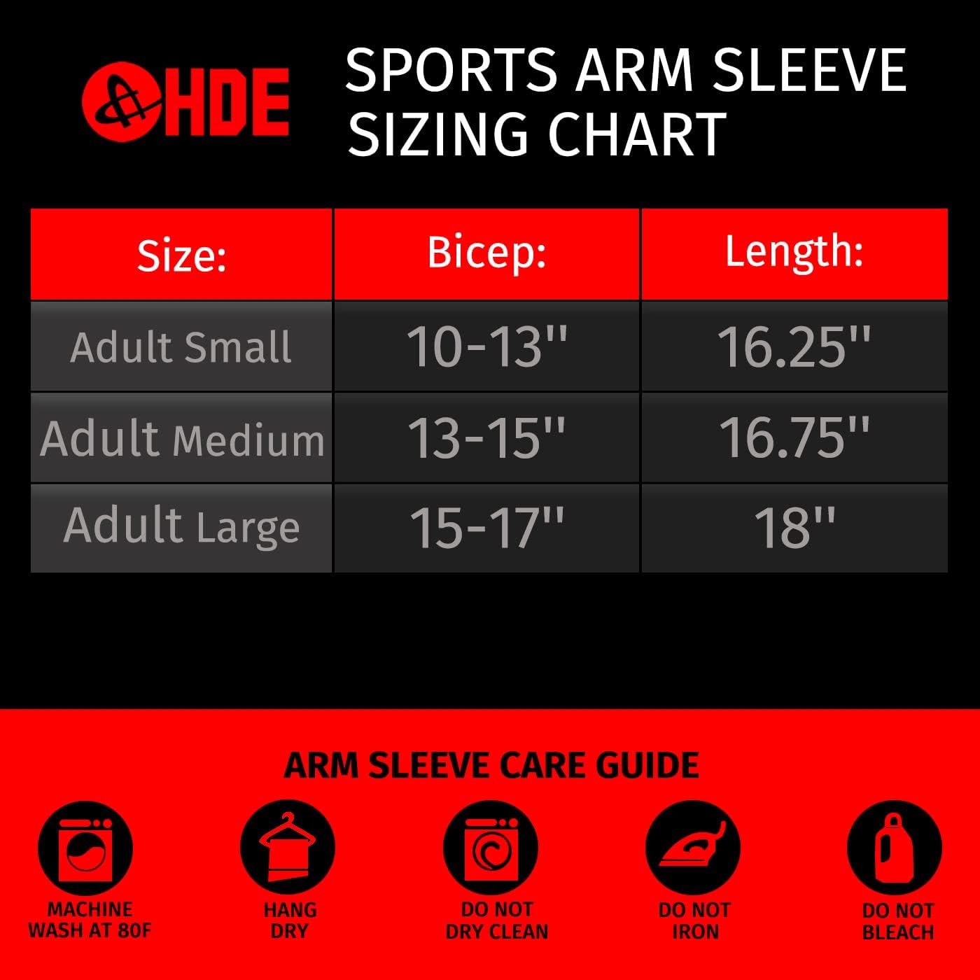 Arm Sleeves for Men Women Sports Compression Sleeve UV Protection Cooling Arm Cover Basketball Baseball Football (Pair)