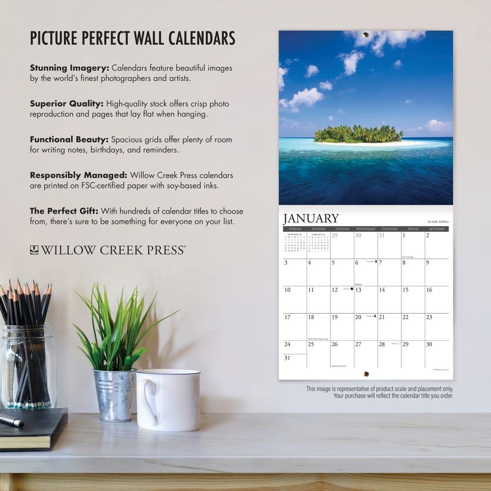 Just Yellow Labs 2021 Wall Calendar (Dog Breed Calendar)