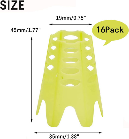 Golf Simulator Tees for Indoor & Outdoor Practice | Plastic Golf Mat Tees for Winter Turf and Driving Range