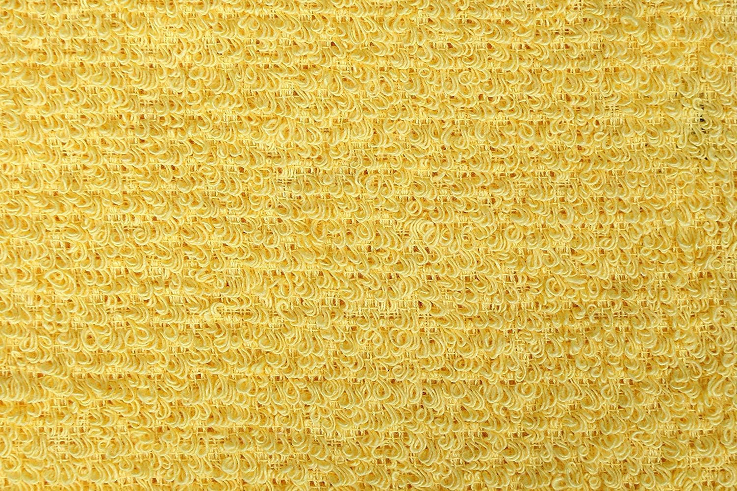 Cotton Kitchen Dish Cloths Set of 8 – Highly Absorbent, Super Soft Premium Terry Cleaning Cloth (12"x12" Inch) Premium Dishcloths for Washing Dishes (Yellow)