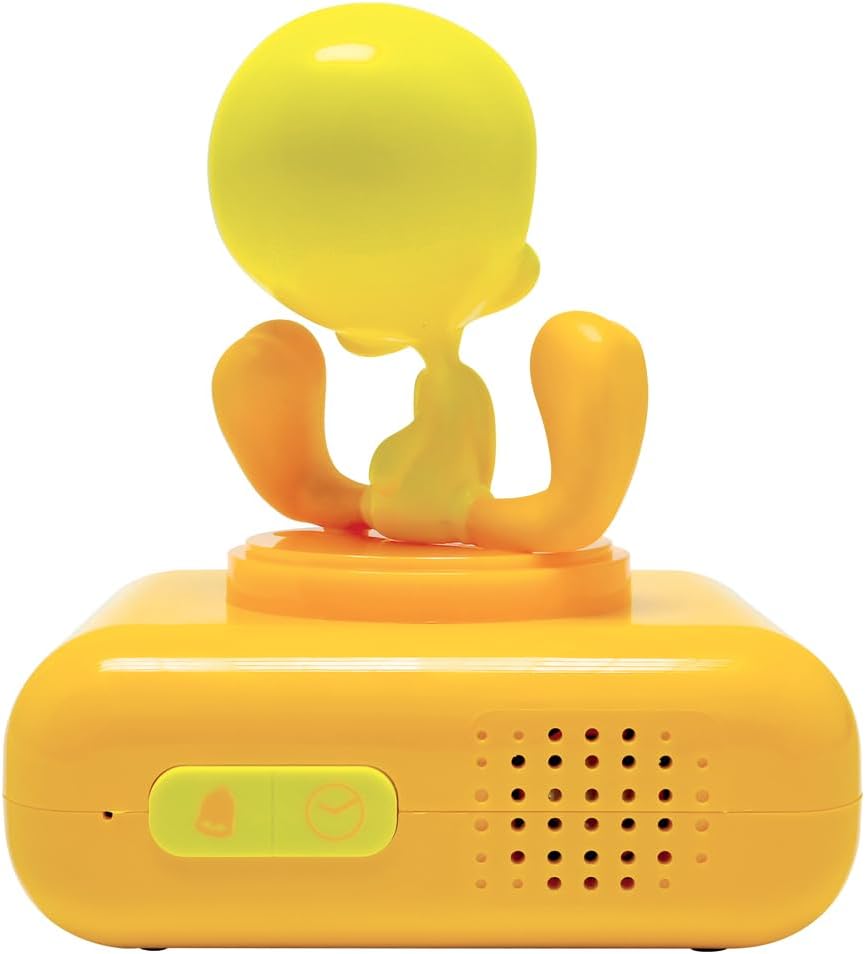 Tweety Night light Alarm Clock with sounds, Yellow, RL800TW