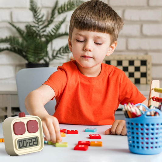Digital Kitchen Timer for Cooking, Countdown & Count-up Productivity, Magnetic for Kids Classroom, Kitchen, Home, School, Office, Yellow