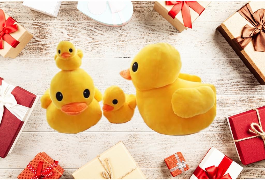 30CM Plush Yellow Duck Soft Stuffed Animal Toy Sofa Decoration for Kids Birthday