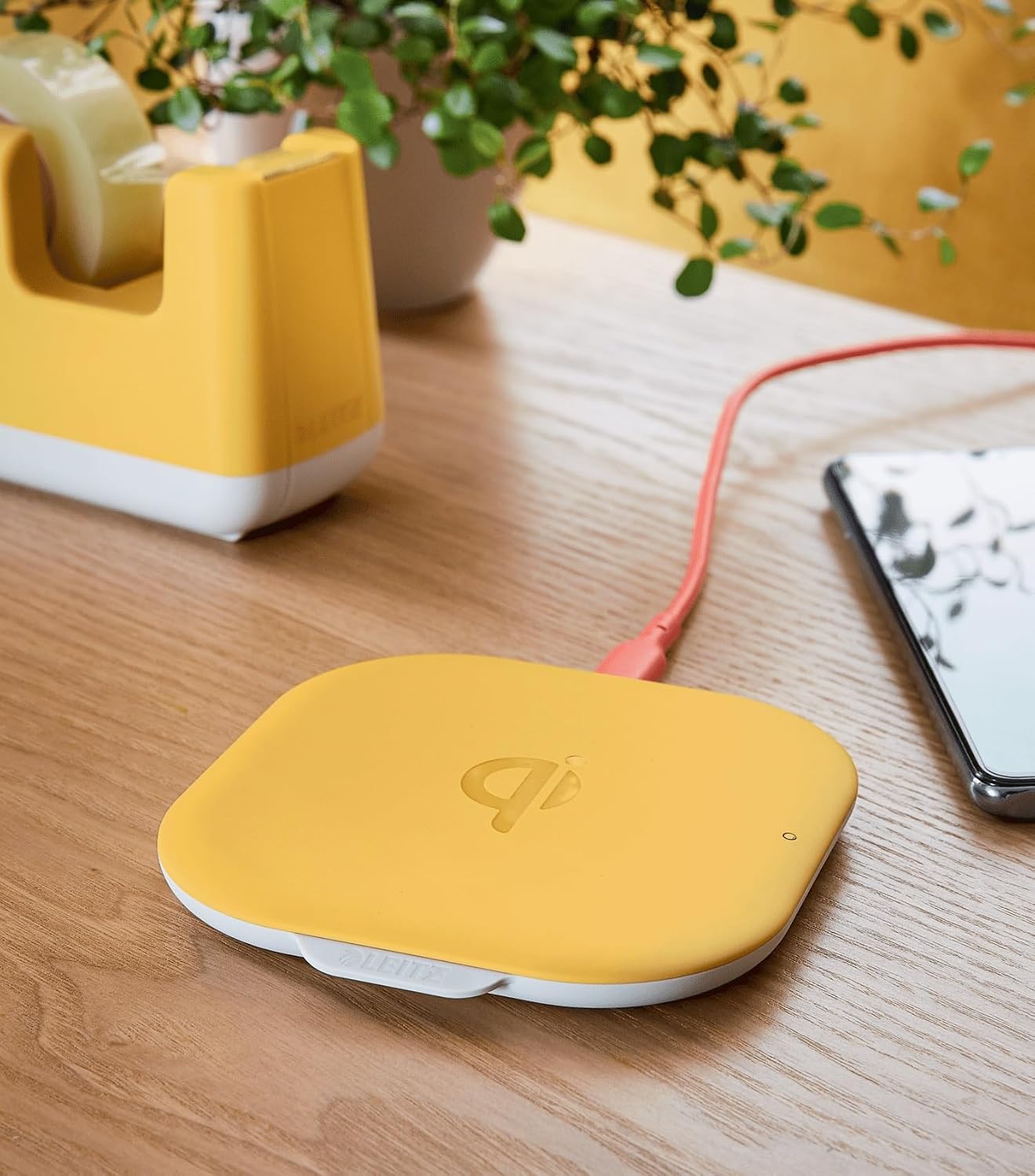 Cosy QI Wireless Charger, Yellow, Cosy Series, 64790019