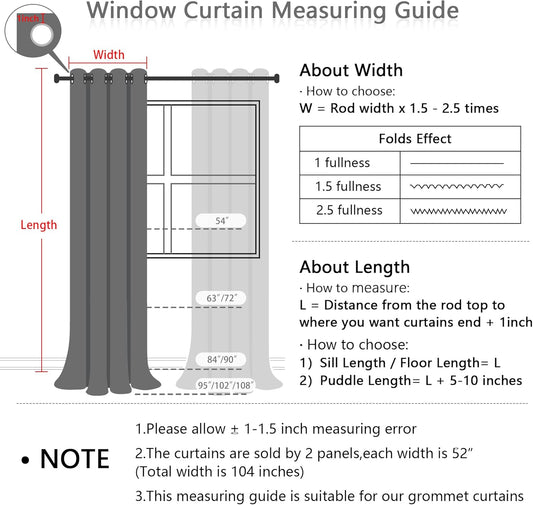 MEETSKY 100% Blackout Curtains for Girls Bedroom 63 Inch Length 2 Panels,Total Light Blocking Yellow White Pom Pom Curtains for Kids Room Darkening Window 2 Layered Drapes, Mustard Yellow, 52W x 63L