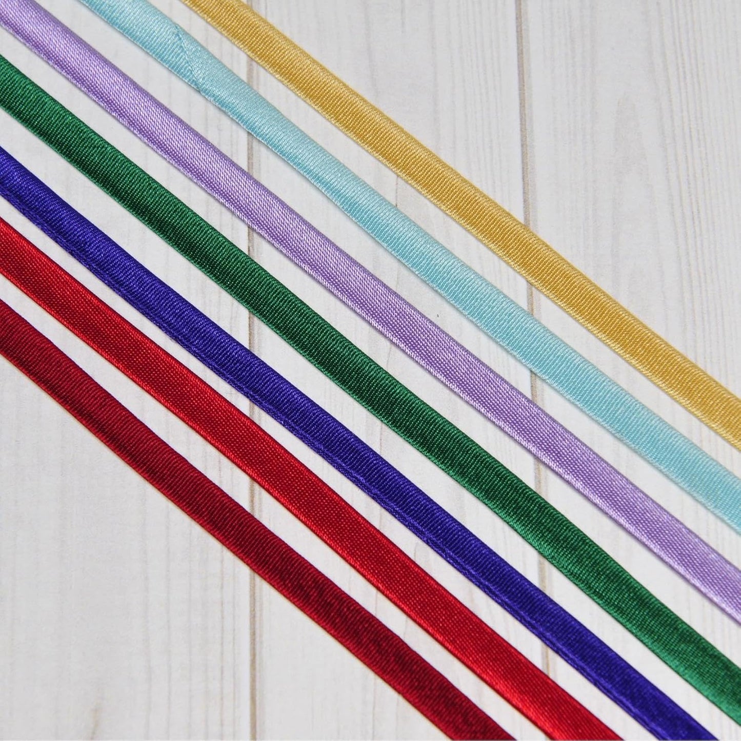 Golden Yellow Satin Spaghetti Strapping - 1/4" Round - 5 Yards - Lingerie Craft DIY
