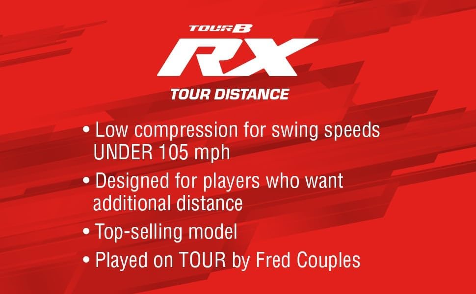 Tour B RX Golf Balls One Dozen