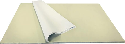 Bulk 20 x 30 Inches Recycled Tissue, Pastel Yellow, 480 Unfolded Sheets (BFT43)