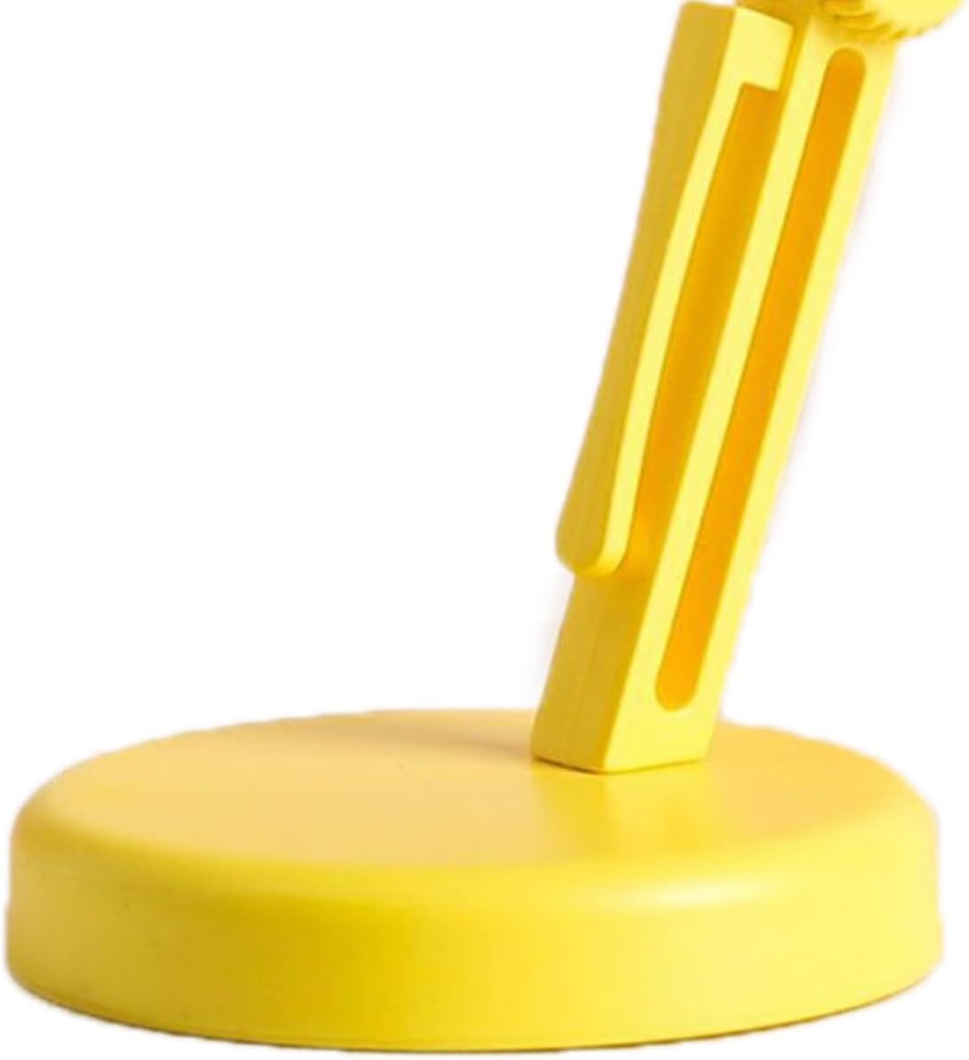 LED Desk Lamp for Home Office, Folding Reading Desk Light with Detachable Magnetic Base, Desk Accessories Table Lamp, Eye Caring Small Study Lamp for College Dorm Room (Yellow)
