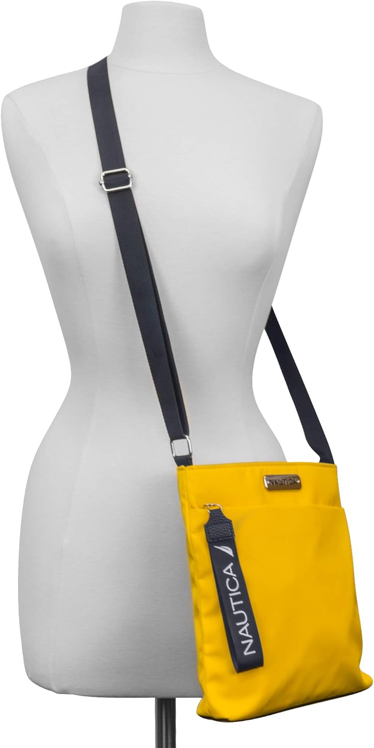 Diver Nylon Small Women's Crossbody Bag Purse with Adjustable Shoulder Strap
