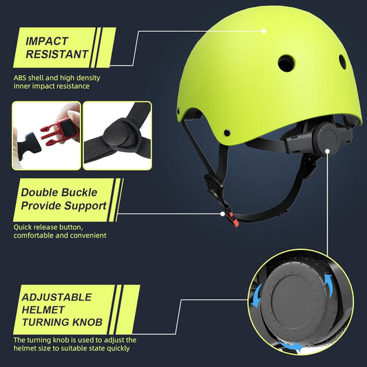 Kids Bike Helmet Toddler Helmets for Ages 3-8 Years Old Girls Boys Kid Adjustable Skateboard Bicycle Helmets Multi-Sport Ventilation Skateboarding Cycling Scooter Roller Skate Helmet