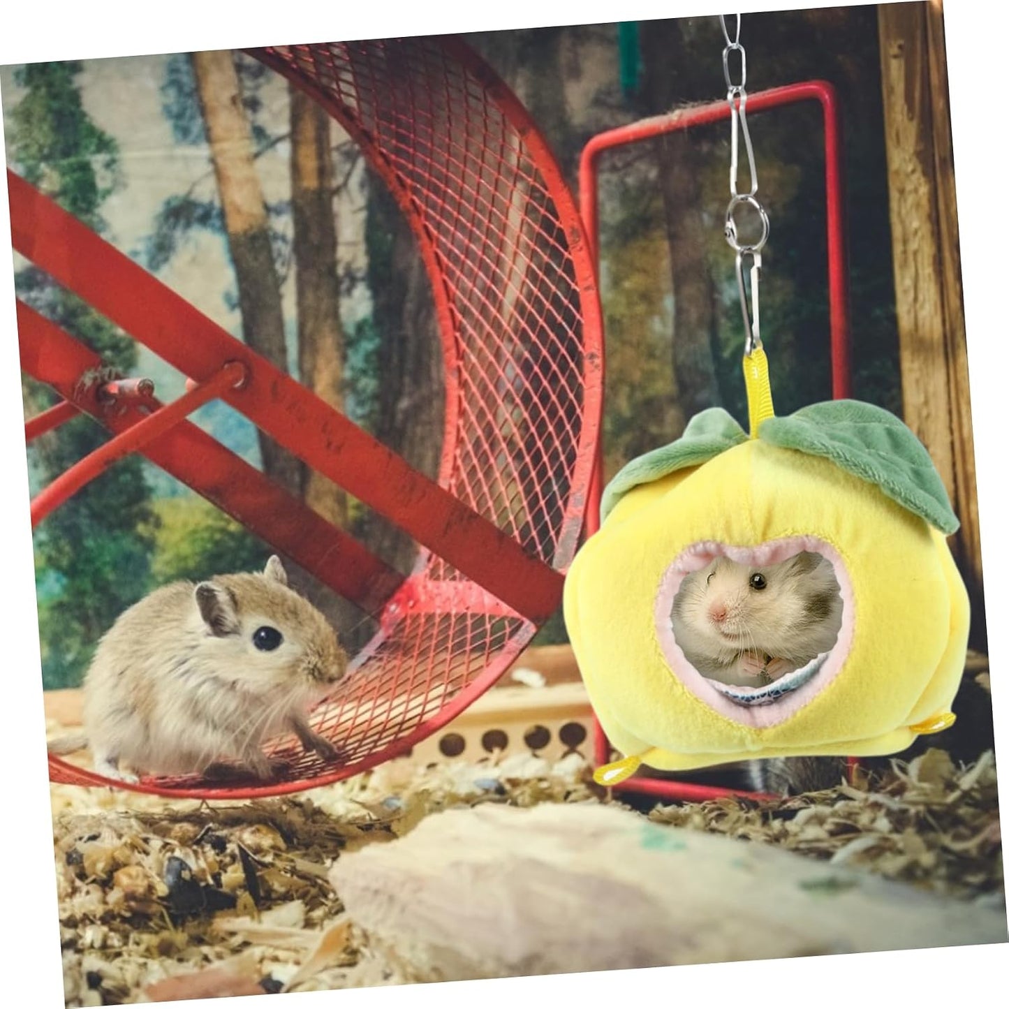 Warm Nest for Hamsters Pet Bedding Cotton Guinea Pig Beds Soft Nest for Small Pets