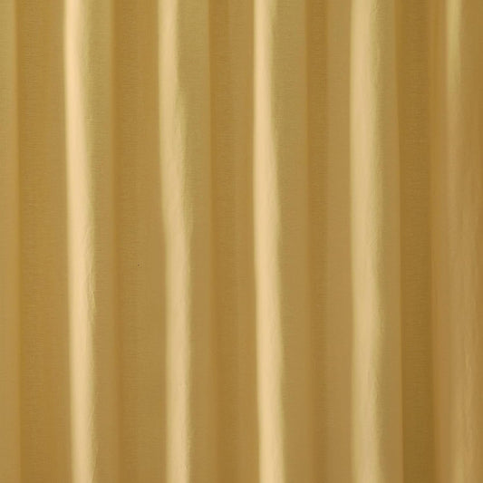 Solid Cotton Percale Mustard Yellow Shower Curtain, Solid Color Themed, Oeko-TEX Certified Confidence