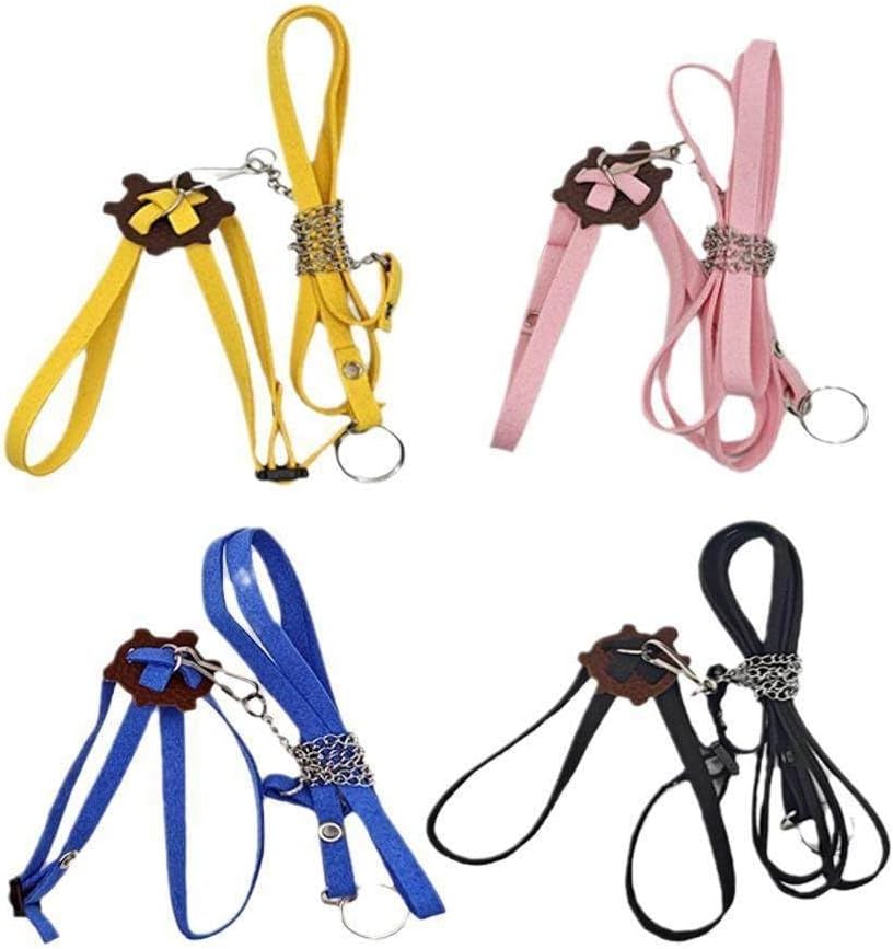 Tortoise Leash,Adjustable Control Rope Turtle Leash and Harness Pet S | Walking Rope for Small Medium and Large Turtle Pets Outdoor Walking Training Supplies Yellow