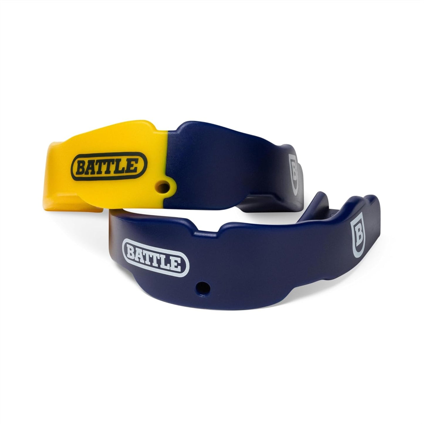 Sports 2-Pack Mouthguard - Maximum Protection and Breathability, Strapless Braces-Friendly - Adult & Youth - Pack of 2 | Maximum protection, Comparable to custom-molded, Patent-pending Ever-Mold composite, Customized fit, Youth and adult sizes