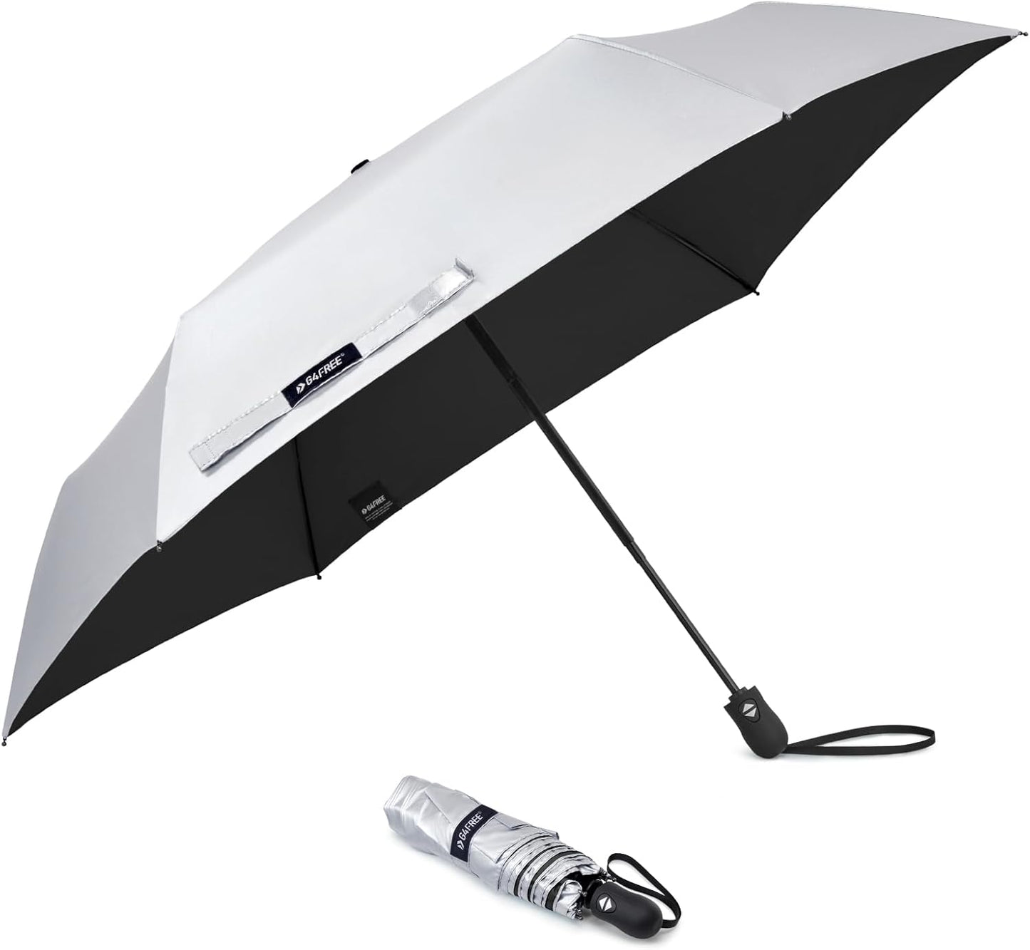 40 Inch Travel Compact Umbrella Mini Sun UV Protection Umbrella | UPF 50+, Small & Ultra-Lightweight, Automatic Open Close, Ultra-Thin Fabric, Portable, Super Slim, for Purse, Handbag, Women