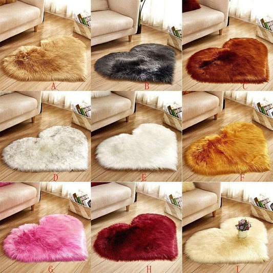 Fluffy Area Rugs,Soft Faux Sheepskin Fur Area Rugs for Sofa Floor Mat Plush, Pink Shag Rug for Girls Bedroom,Fuzzy Chair Couch Cover Carpet for Kid's Room, Home Decor (Light Yellow,1x1.3ft)