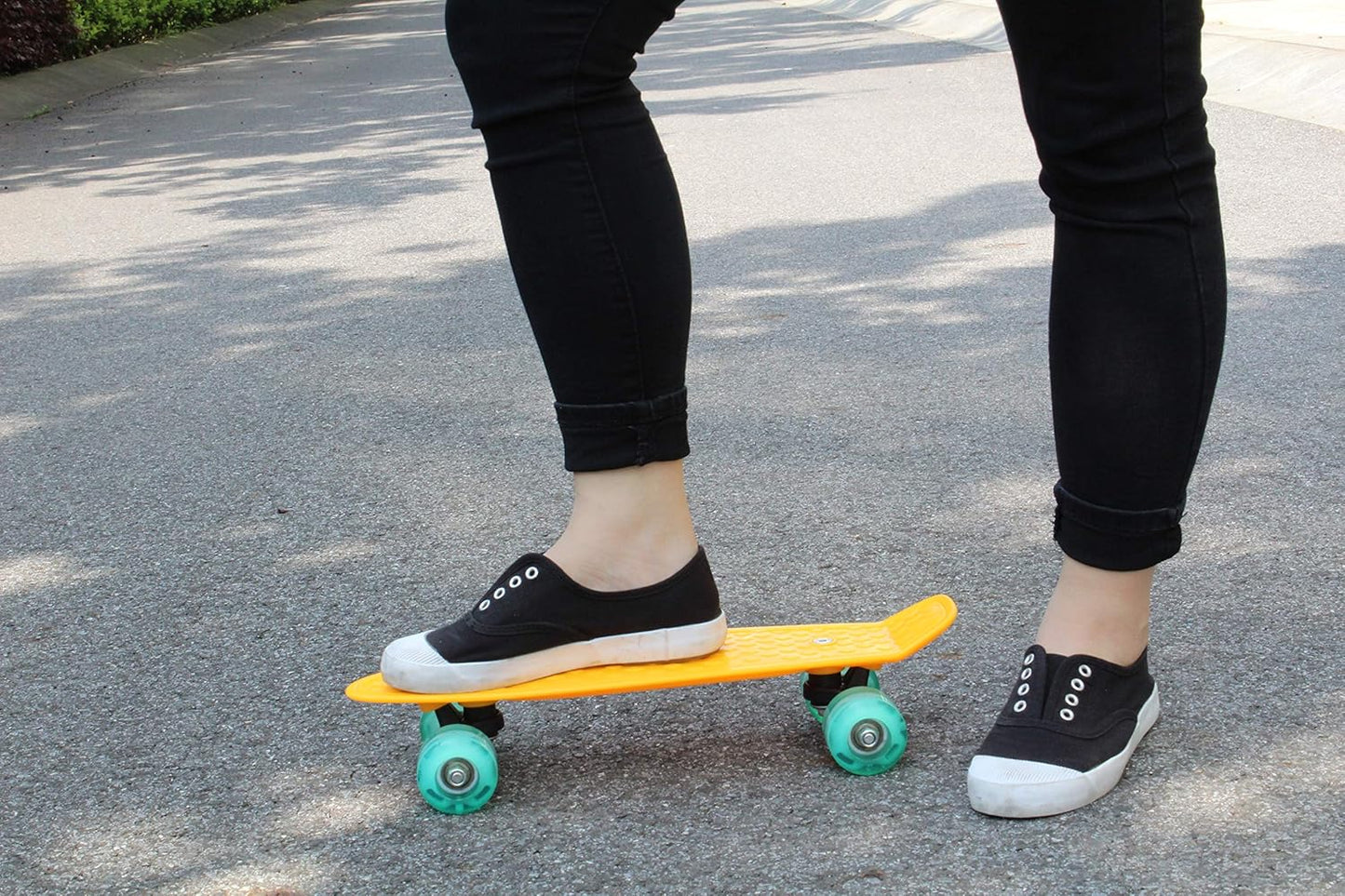 17inchX5inch Completed Skateboard Mini Cruiser Board with High Bounce PU Wheel