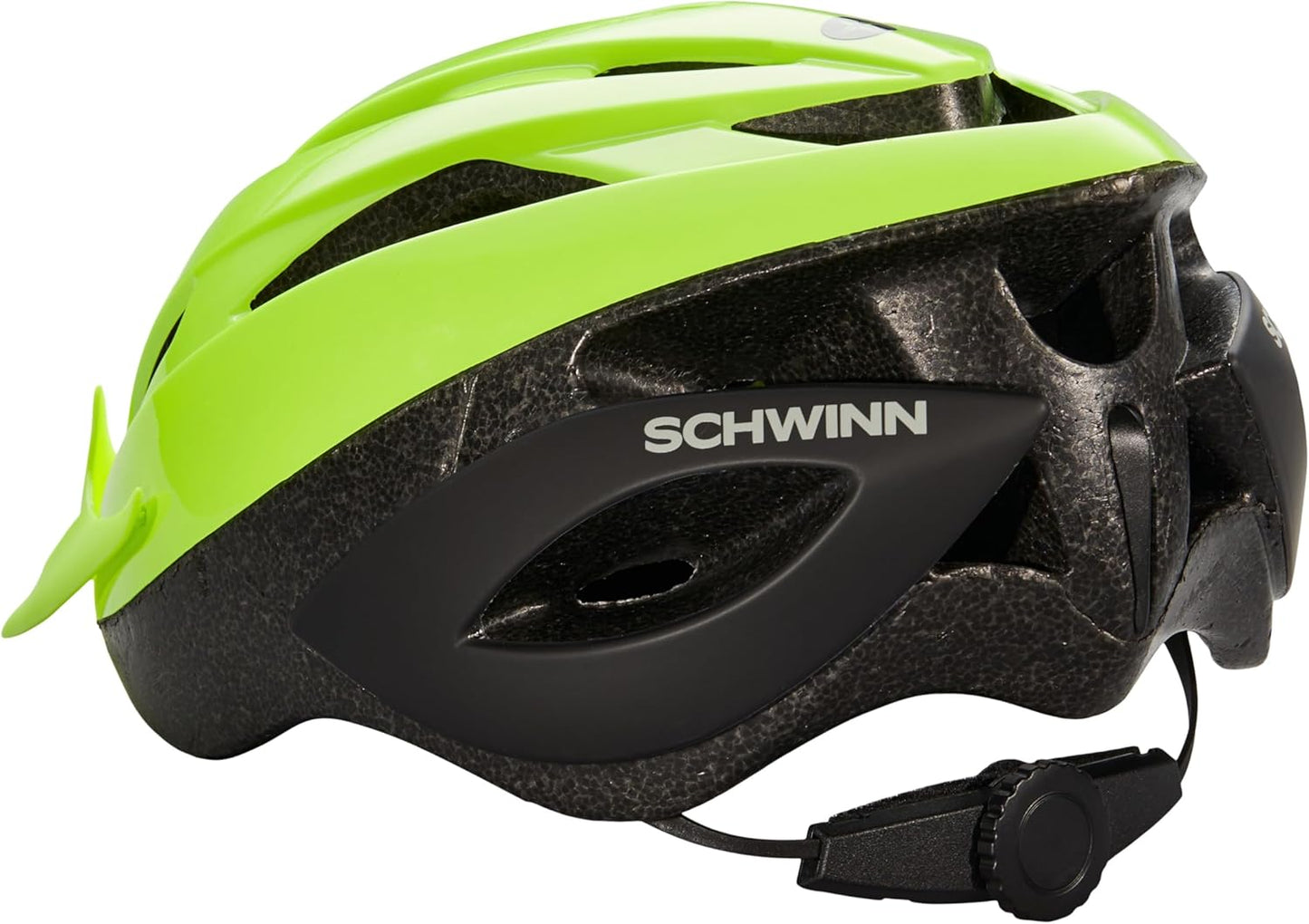 Thrasher Helmet for Adults, Size 58-62 cm for Riders Ages 14+, Microshell, Adjustable Dial & Straps, Interior Padding, Air Vents, Visor, Adult Bike Helmet