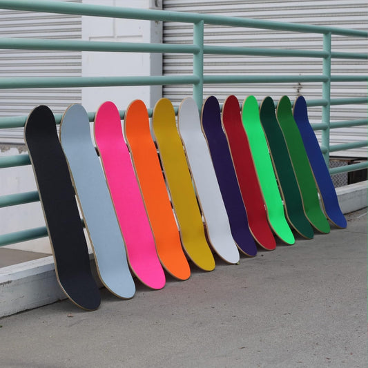 9 x 33 Inch Skateboard Grip Tape Sheet Yellow