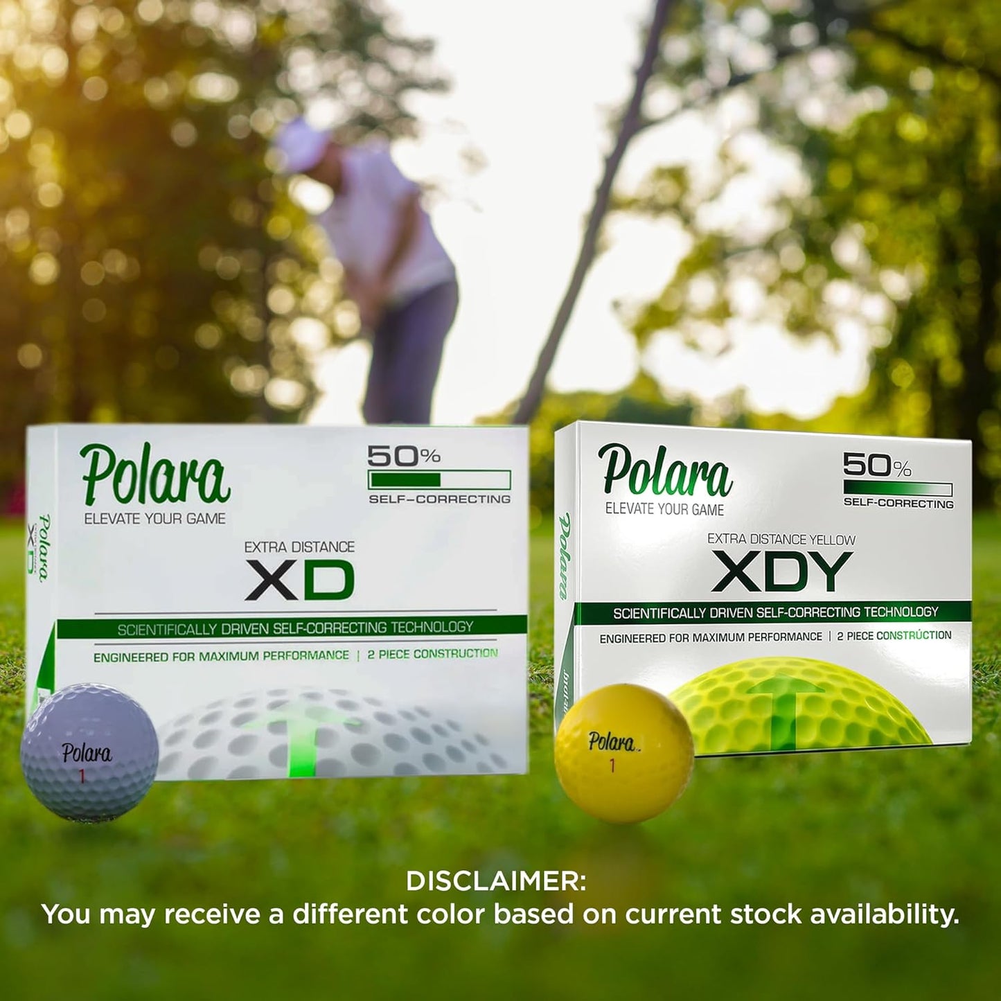 Self-Correcting Golf Balls – High-Performance Golf Balls with Soft Feel, Anti-Slice & Hook Correction, Exceeds USGA Limits, Dimple Design for Maximum Distance, Golf Accessories for Men & Women