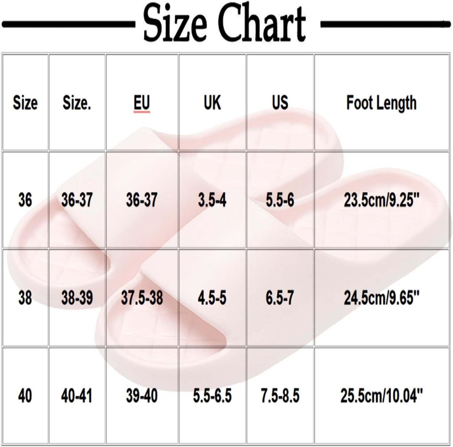 Non Slip Cushion Shower Shoes, Indoor Lightweight House Slides Bathroom Shower Slippers Sandals for Women Men