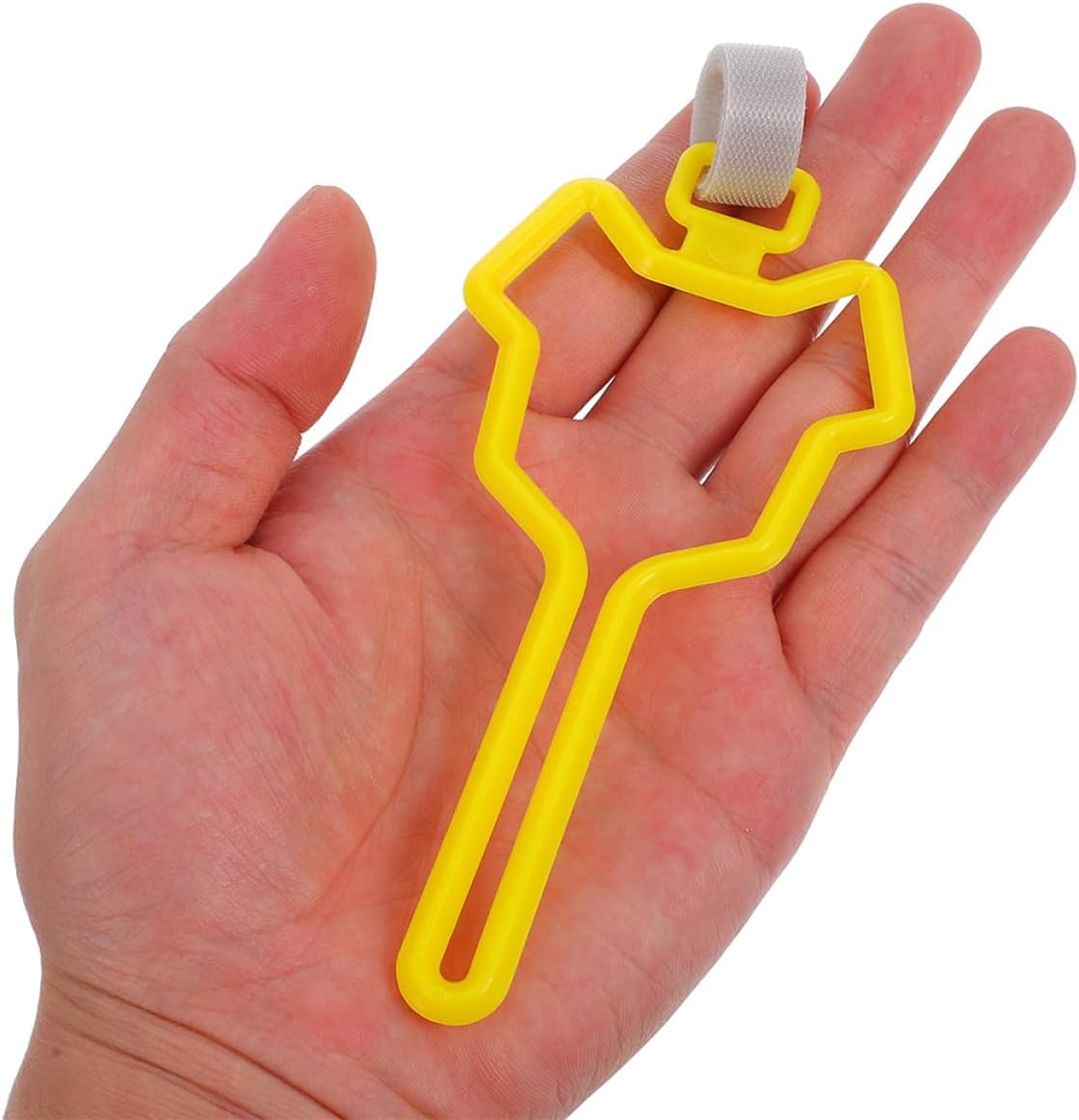 Pet Poop Bag Holder for Leash 2pcs Hands-free Waste Carrier Clips Knot Holder Yellow Dog Walking Accessories