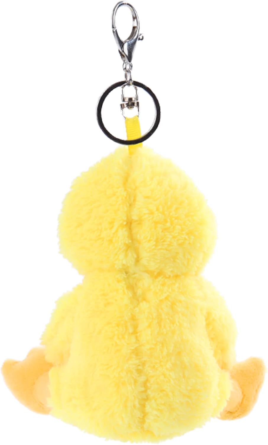 Cute Toys Plush Yellow Duck Stuffed Animal Soft Keychain for Kids Bag, Purse, Backpack, Handbag (6 Inches)