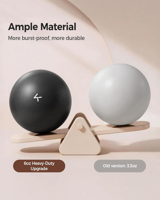 Exercise Ball Anti-Burst - Thickened Yoga Ball Pilates Ball for Physical Therapy, Fitness Ball for Workout, Core Strength and Physical Therapy