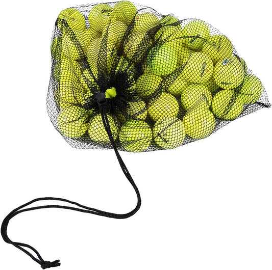 48-Pack Clean Green Recycled Yellow Golf Balls - Neon Colored - Used Good Condition - Includes Mesh Carry Bag - Cheap Golf Balls for Men and Women