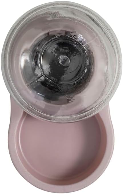 Violet Replendish Gravity Automatic Pet Waterer Water Dispenser Station for Cats and Dogs 0.5 Gallon
