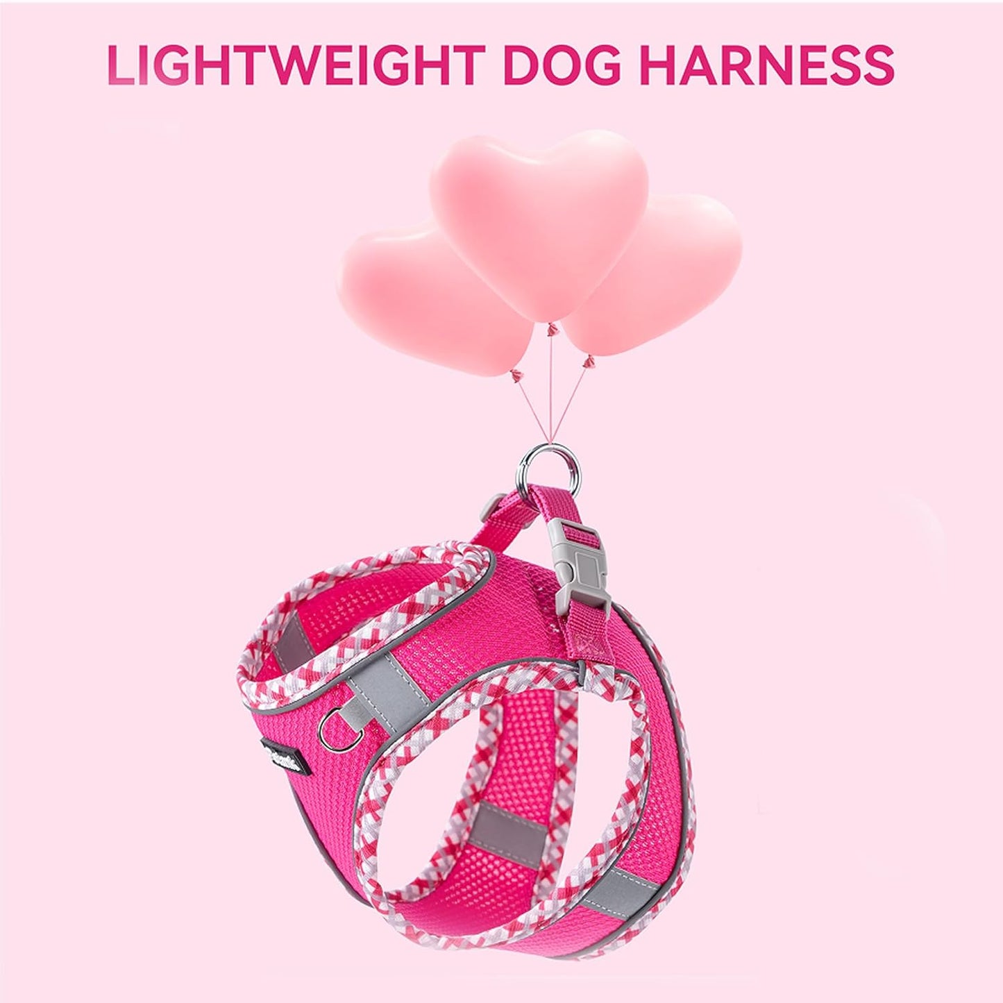 Dog Harness for Small Medium Dogs No Pull, Puppy Harness and Leash Set for Walking, Running, Training, Small Dog Harness, Medium Dog Harness (Yellow, XXS)