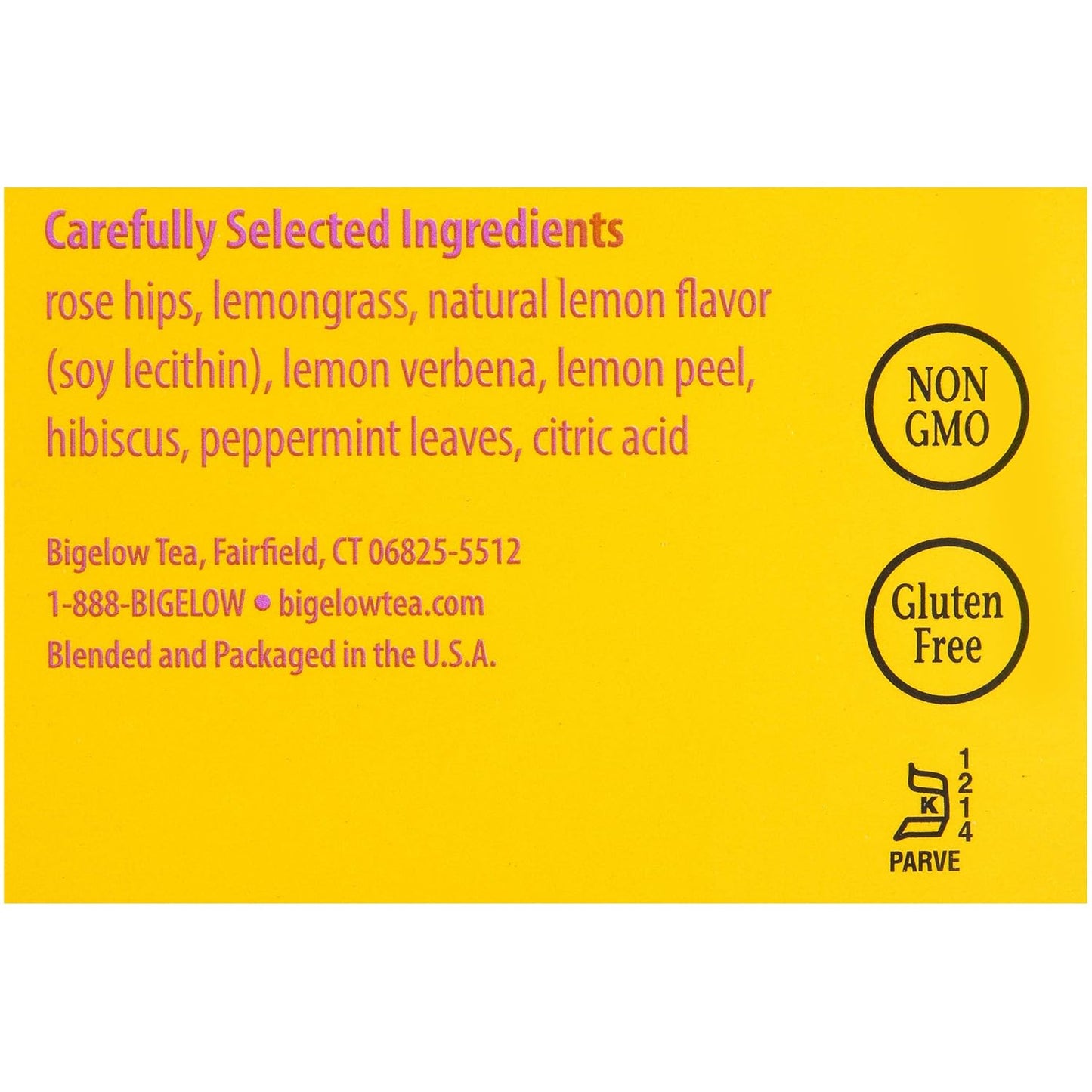 I Love Lemon Tea Bags, Box Of 28