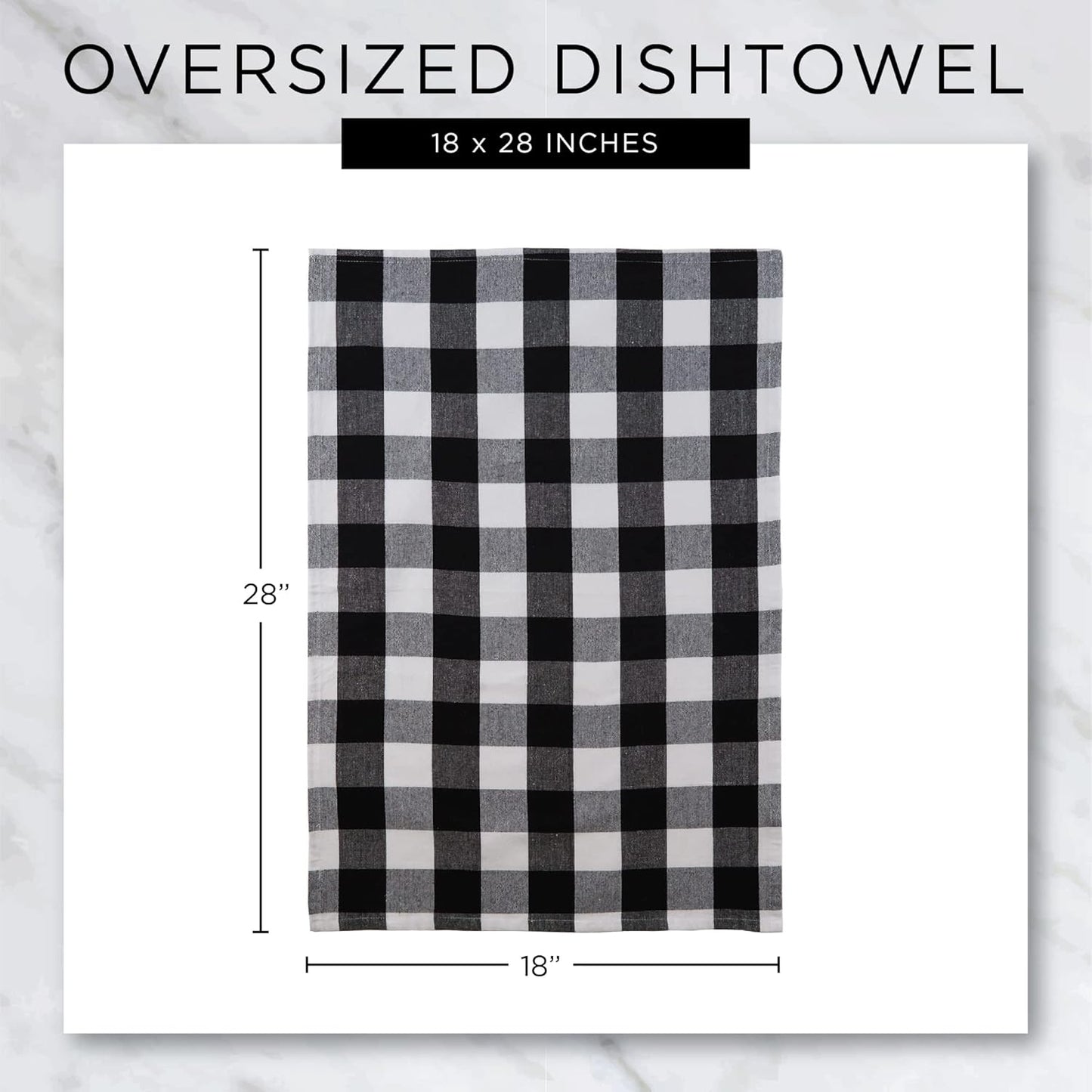 Lemon Bliss Kitchen Collection, Dishtowel Set, 4 Count