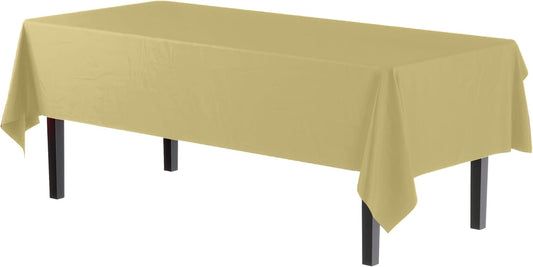 *Premium* Light Yellow Table Cover 12 Pack