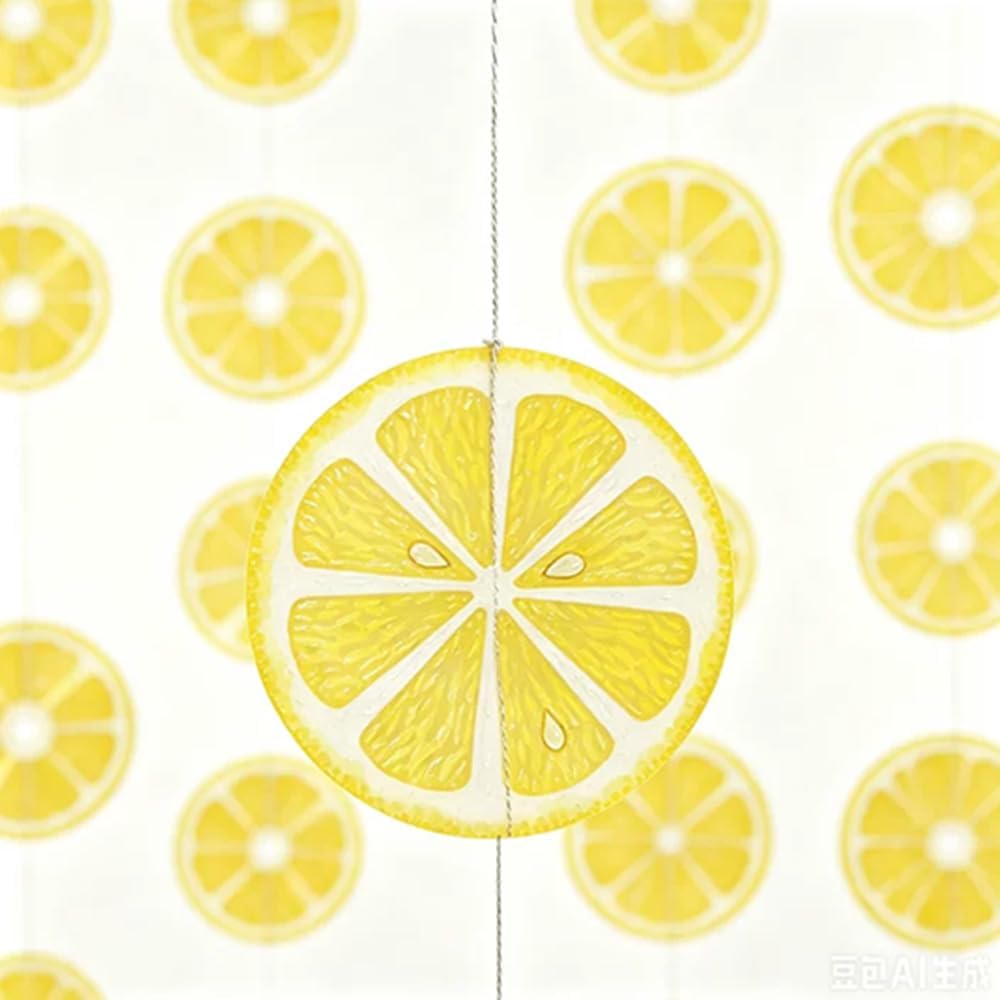 Lemon Garland Banner Party Decorations,52Ft Hanging Garland for Wedding Birthday Graduation Engagement Valentines Day Bachelorette Decorations,Streamers Retirement Party Decor from Ceiling