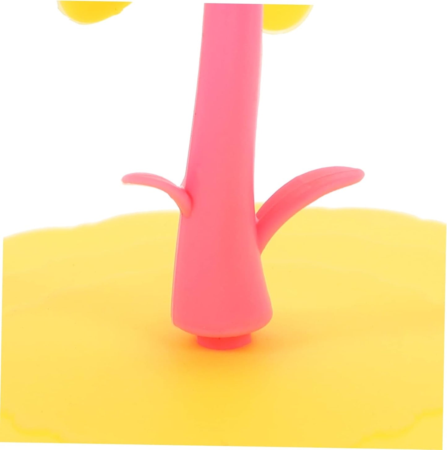 1pc Creative Silicone Flower Shape Cup Lid Leakage Light Yellow Chrysanthemum Cover for Mugs and Cups Keeps Drinks Fresh and Warm Attractive Design for Home and Office