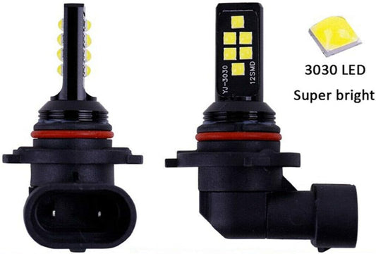 2x HB4 9006 LED Fog Light Bulb for Powersports Advanced 3030 SMD Bright Colorful Daytime Running DRL Lamp, Golden Yellow