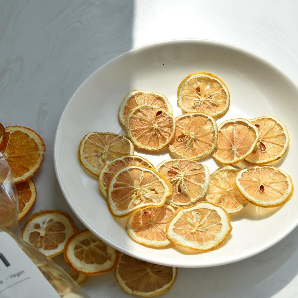 17.6oz/500g Dehydrated Dry Lemon for Cocktails (17.6 oz)