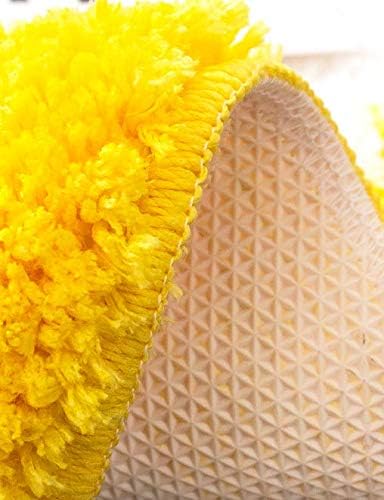 Lemon Cartoon Rug Carpet Water Absorption Non-Slip Kid's Bedroom Bathroom Door Mat Home Decor(Lemon)