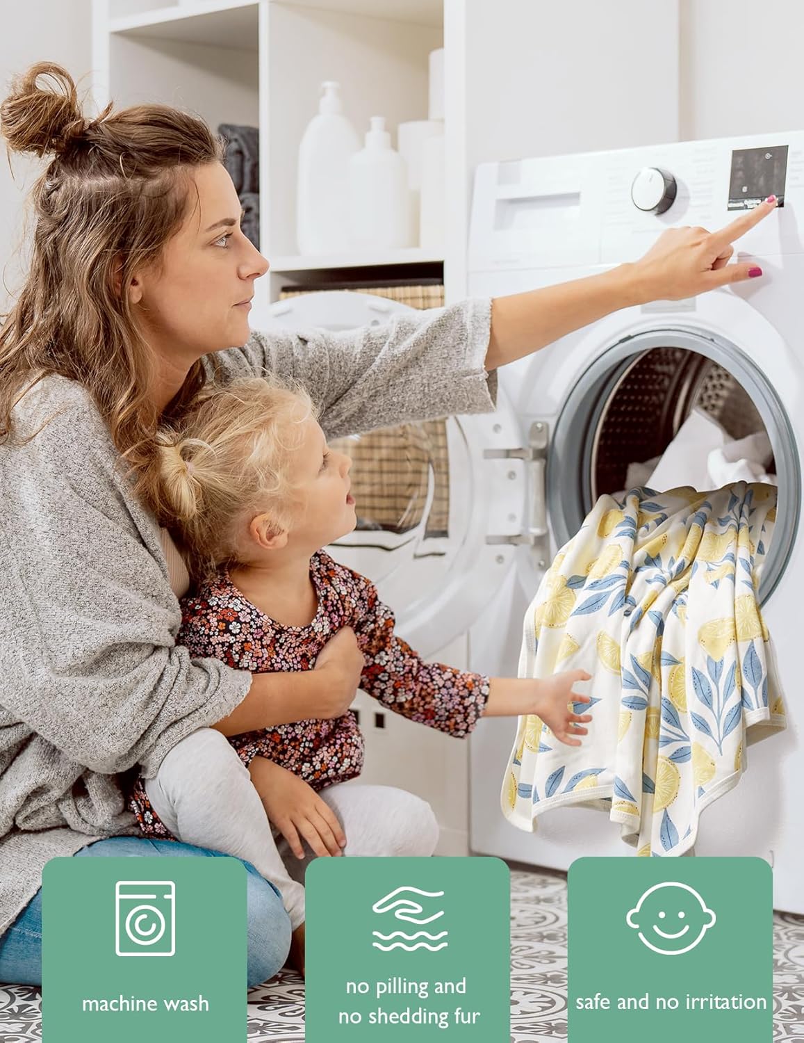 Baby Towel with Hooded - Ultra Soft & Absorbent Large Bath Towel Set for Comfort & Gentle on Baby's Skin - Med Thick& Durable -Shower Gift & Bath Essential for Newborn, Infant, Toddler