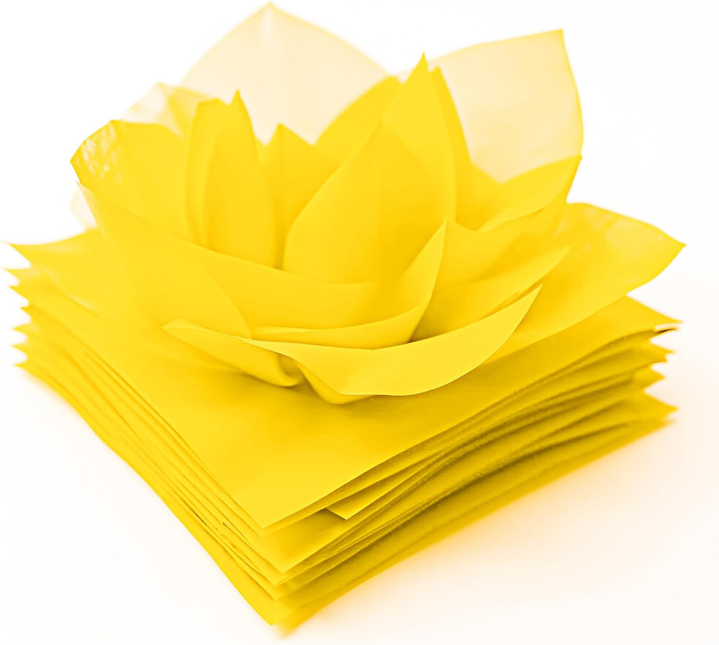150 Sheets Yellow Tissue Paper for Gift Bags Bulk 14x20 Inch - Yellow Wrapping Paper for Gifts Wrap Mothers Day, Bouquet, Wedding, Birthday, DIY, Holiday, Thanksgiving & Christmas Decorations