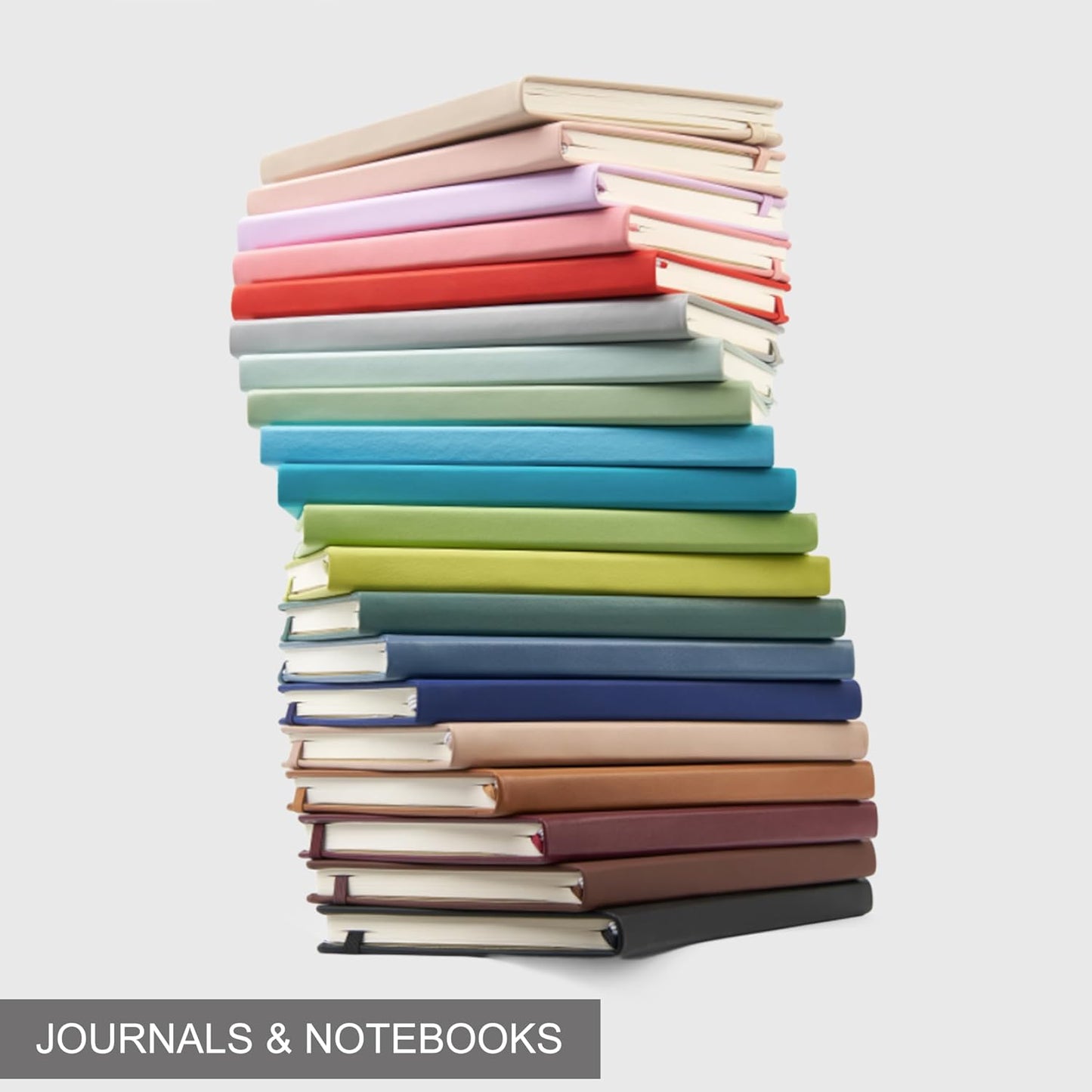 & Lined Journal Notebook, 160 Pages, A5 5.7 x 8 inches College Ruled Thick Paper Notebook Journals for Writing, Hardcover Notebooks for Women Men Office School (1 Pack, Light Yellow)