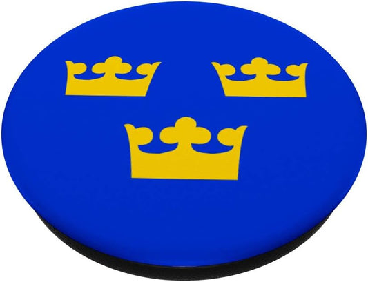 Three Swedish Crowns Symbol of Sweden