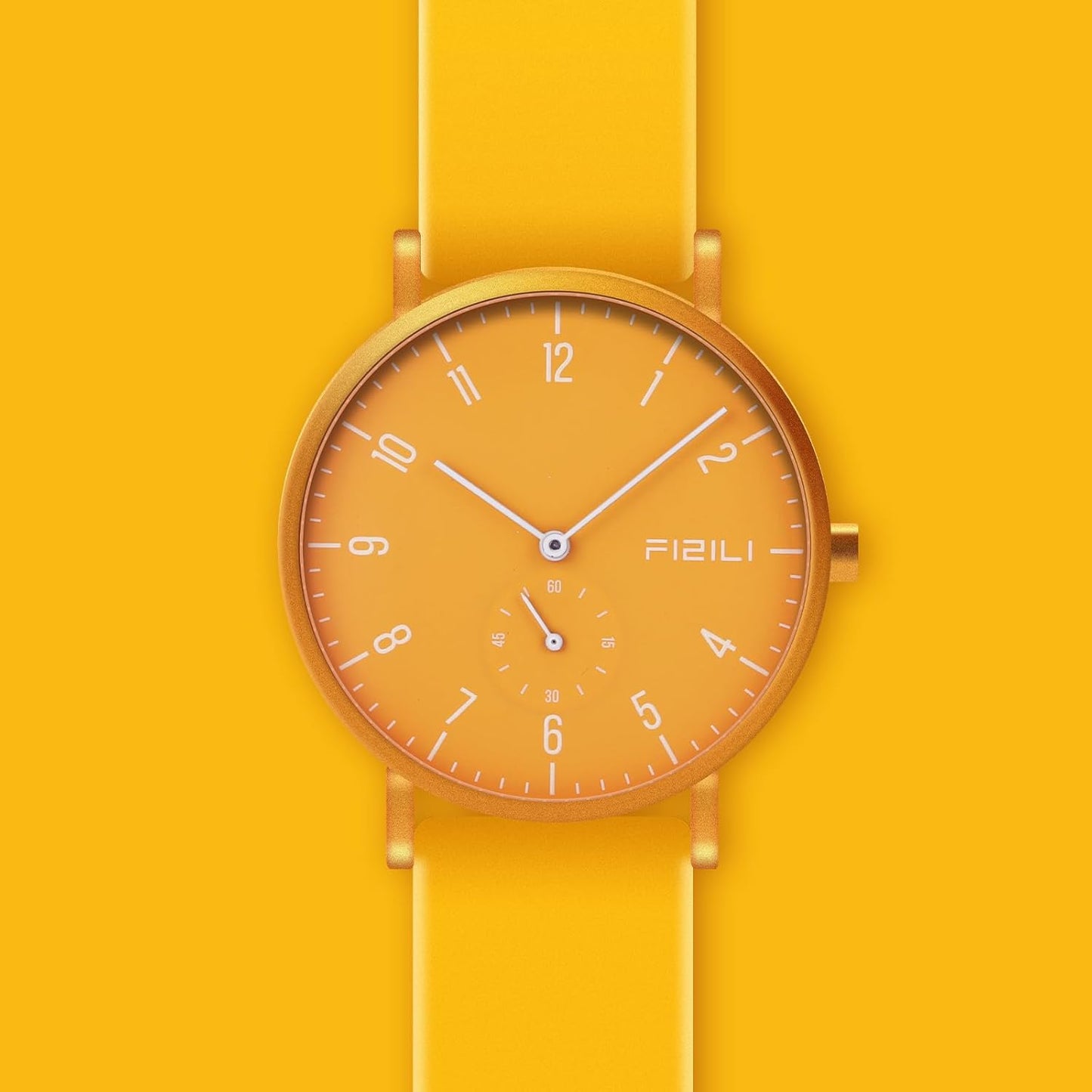 Men's Watch Ultra-Thin Minimalist Waterproof-Fashion Watch for Men or Women with Silicone Band Wrist Watches