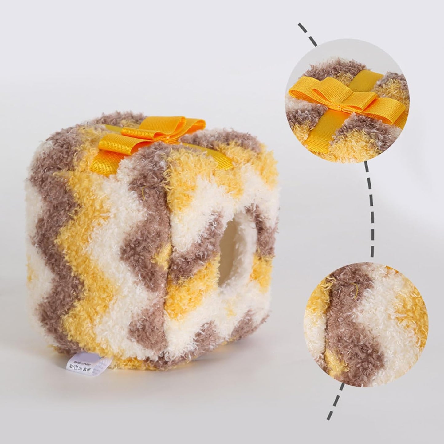 Winter Warm Hamster Bed, Habitat Plush Bedding,Soft Warm Shelter Nest for Small Pet, Easy to Animal Cage Accessory, Animal Nest
