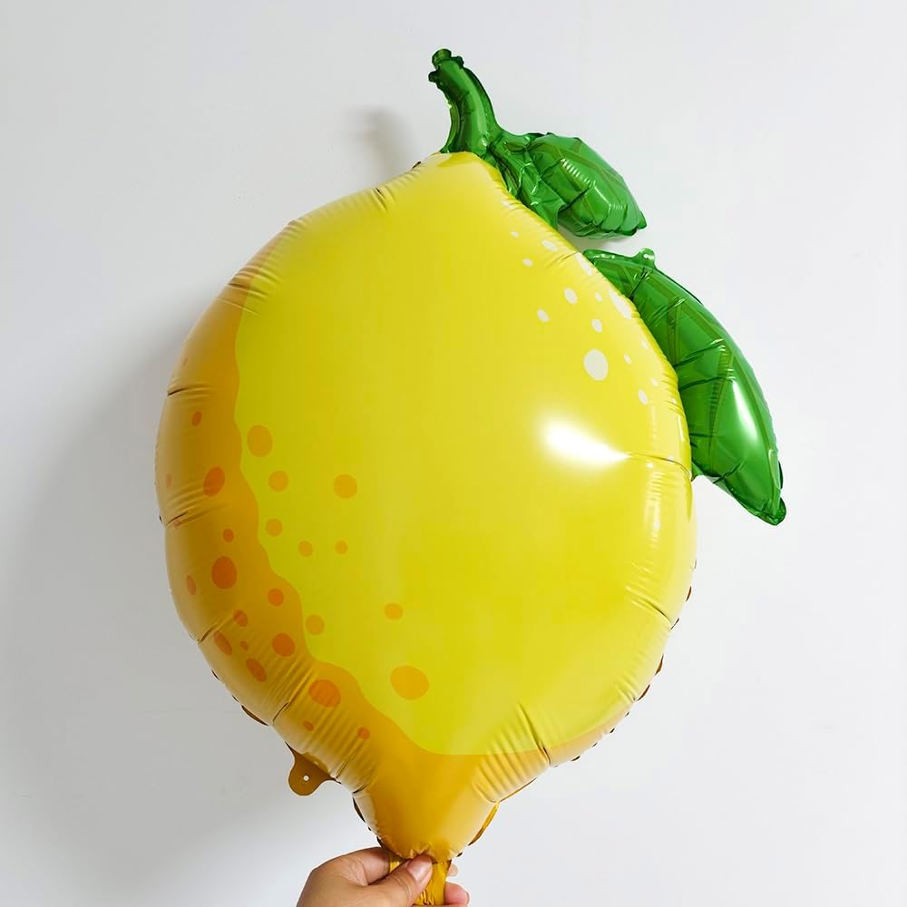 Lemon Party Decoration with Lemon Balloons Yellow Confetti Balloons for Lemonade Stand Supplies,She Found Her Main Squeeze Bridal Shower,Amalfi Coast Party Decor,Summer Picnic Decoration,Pool Decor