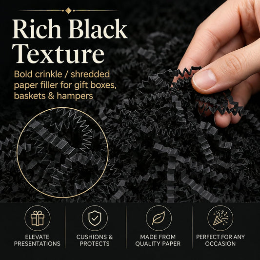 Light Yellow Crinkle Paper Filler 1 LB, Recyclable Crinkle Cut Paper Shred for Easter Baskets, Spring Gift Boxes, Baby Shower Favors, Party Supplies, DIY Crafts and Gift Packaging