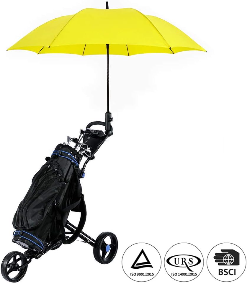Golf Umbrella Large Windproof Umbrellas Auto Open 55IN | Extra Large Oversized, Sun Protection Ultra Rain & Wind Resistant Umbrellas For Men and Women, Fiberglass Frame
