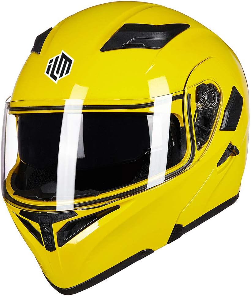 Motorcycle Dual Visor Flip up Modular Full Face Helmet DOT Model 902/902L